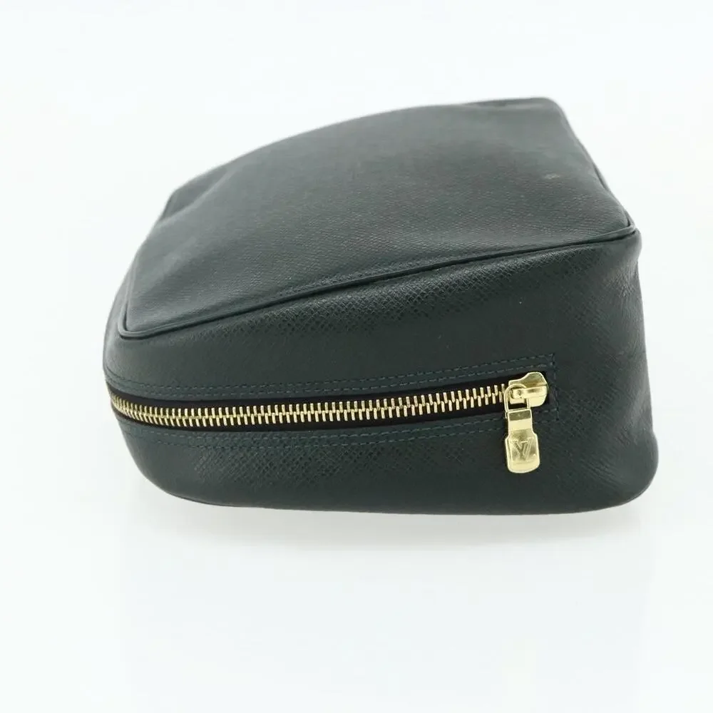 Louis Vuitton Taiga Trousse Toilette GM Clutch Bag Epicea Green
